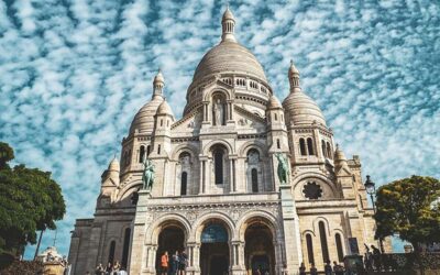 Basilique du Sacré Coeur, Paris – Façade et grand escalier