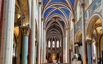 Eglise Saint-Germain-des-Prés à Paris, intérieur