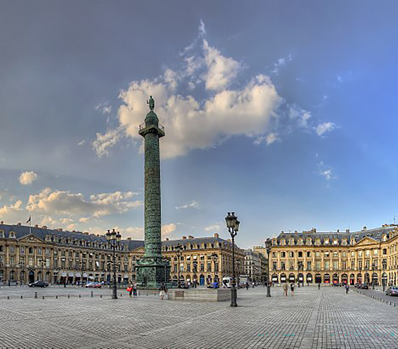 Colonne Vendome sur la Place Vendôme, Paris