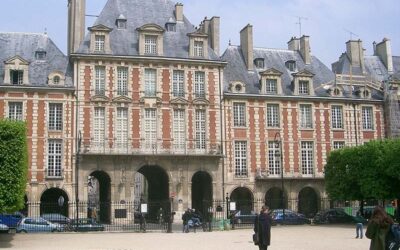 Pavillon de la Reine dans le Marais, Paris