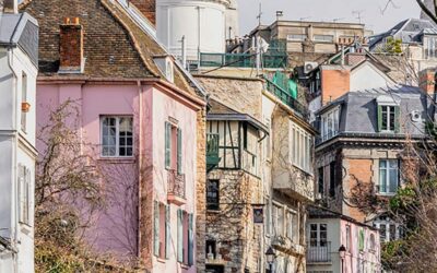 Rue de l’Abreuvoir à Montmartre, Paris