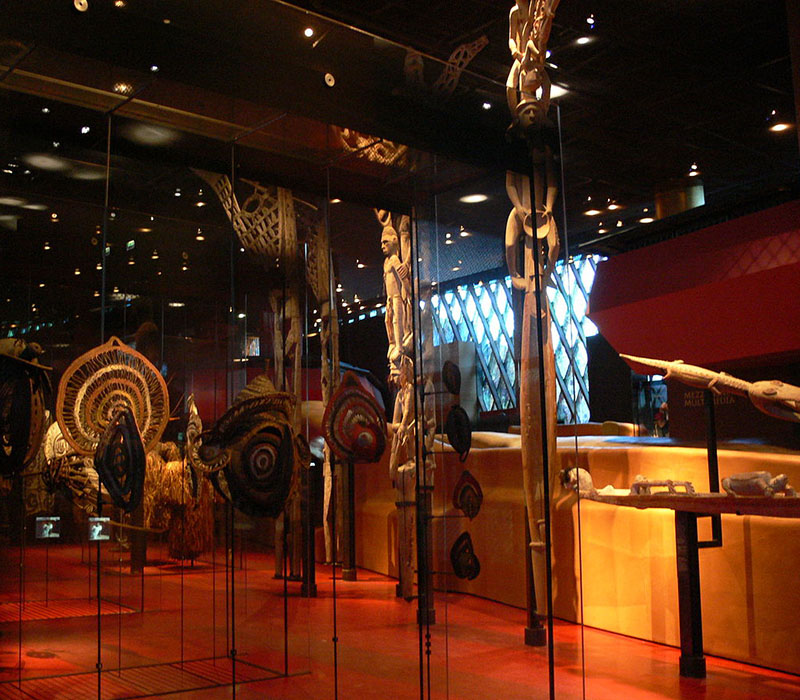 Musée du Quai Branly à  Paris ou musée Jacques chirac