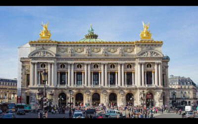 Opéra Garnier, façade Place de l’Opéra, Paris