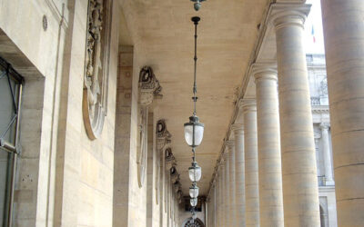 Colonnade du Palais-Royal à Paris