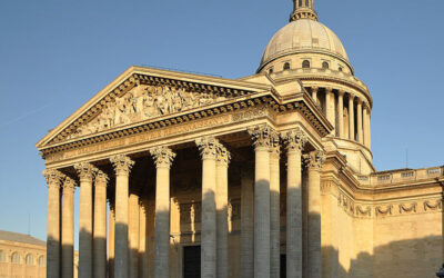 Façade du Panthéon à Paris