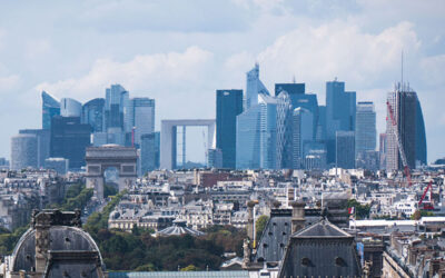 Quartier de La Défense depuis la Tour Saint-Jacques