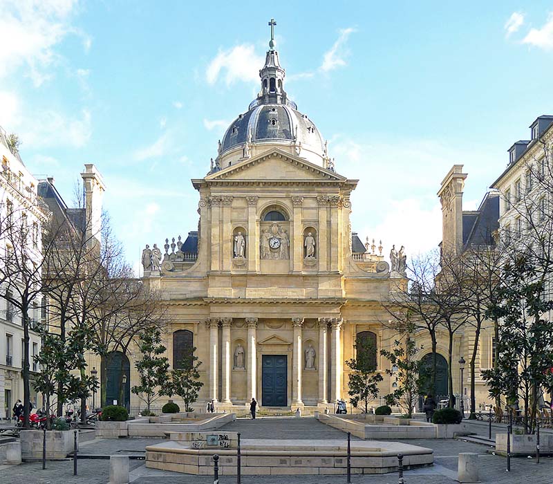 Quartier Latin à Paris-Université La Sorbonne