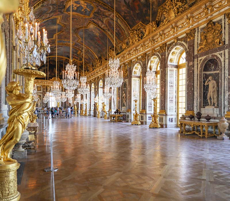 Château de Versailles et sa Galerie des Glaces