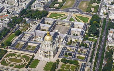 Hôtel des Invalides à Paris – Vue aérienne