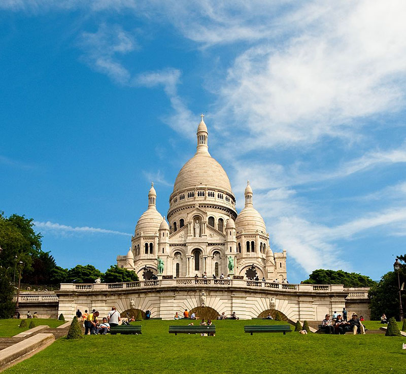 Montmartre et le Sacré-Coeur à Paris