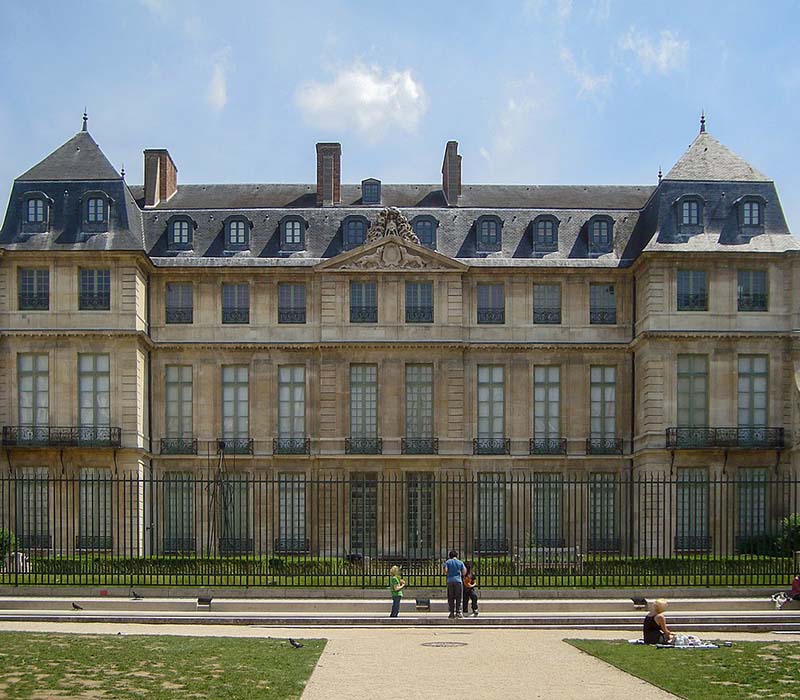 Musée Picasso - Façade de l'Hôtel Salé à Paris