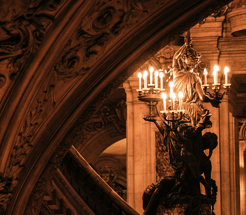 Loge à l'Opéra Garnier à Paris