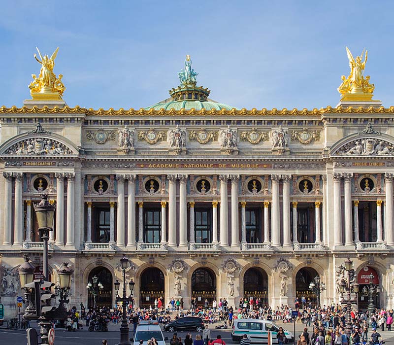 Quartier de l'Opéra Garnier à Paris