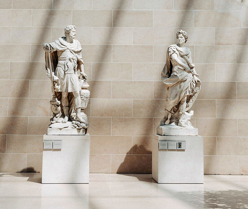 Sculptures, Cours Marly et Puget, Musée du Louvre