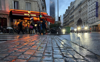 Tour Montparnasse depuis la Rue de Rennes, Paris